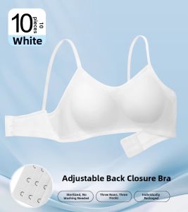 BEIZIYAN | Travel Essential Back Buckle Bra Sterilized No Wash Large Size Individually Packed