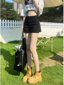 High Waist Loose Fit Slimming A-Line Short Jeans: Women's Summer Fashion Essentials