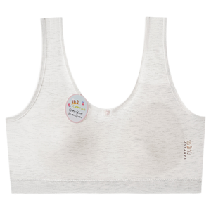 Áo ngực thể thao bé gái MiiOW Catman vải không dây cho học sinh