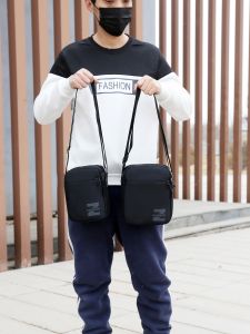 กระเป๋าสะพายไหล่เดี่ยวผ้า Oxford ความจุขนาดใหญ่กันน้ํา ลำลอง กระเป๋าเป้สะพายหลังกลางแจ้ง อินเทรนด์ ยี่ห้อ เรียบง่าย หลากหลาย กระเป๋าสะพายข้าง