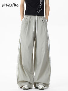 VESIBO | High Street Stripe Casual Pants