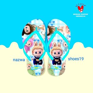 Labubu sandal jepit anak-anak terviral sandal termurah