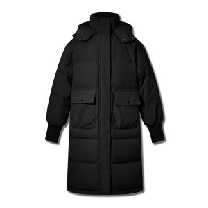 Stylish Youthful Long Women Down Coat Warm