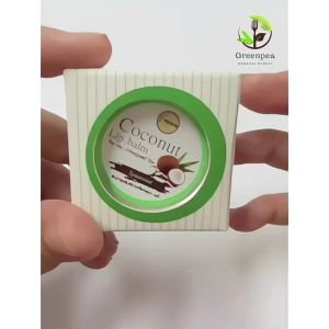 I Nature Coconut lip balm 10g. ลิปบาล์ม น้ำมันมะพร้าว กลิ่น สเปียร์มินต์  บำรุงริมฝีปาก