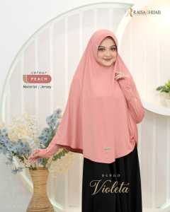 BERGO VIOLETA RAISAHIJAB / BERGO DAILY JUMBO TERBARU