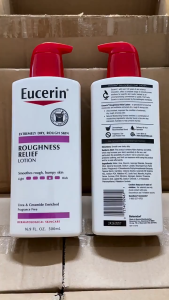 Eucerin Roughness Relief Body Lotion Roughness Relief Cream Whitening Moisturizing Body Skin Fragrance Free(500 ml)
