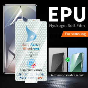 Unlock Self Repair Film For Samsung Galaxy S25 S24 Ultra S20 S21 S22 S23 Ultra S24 Plus S10 Plus Note 20 Ultra Note 10 Plus 9 8 Clear Screen Protector Not Tempered Glass