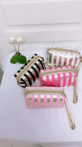 Waterproof PVC Laser Cosmetic Storage Bags Women Neceser Make Up Bag Pouch Wash Toiletry Bag Travel Organizer Case