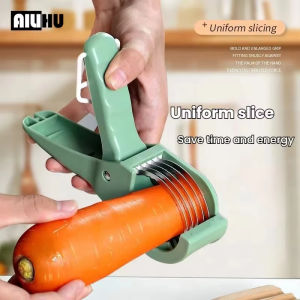 1Pc Kitchen Tools Stainless Steel Vegetable and Fruit Slicer Multi Functional Salad Slicer Kitchen Accessories