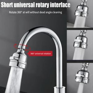3 Mode Faucet 360 Degree Rotation Filter Extension Tube Shower Water Saving Tap Universal Kitchen Gadgets