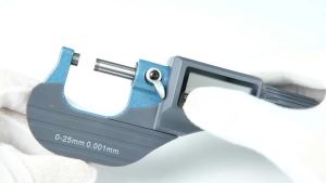 Máy Đo Micromet Điện Tử Kỹ Thuật Số Micromaster 0-25mm Với Đầu Đo Bằng Cacbua Độ Chính Xác 0.001mm Dùng Cho Đo Lường Trong Chế Biến Gỗ