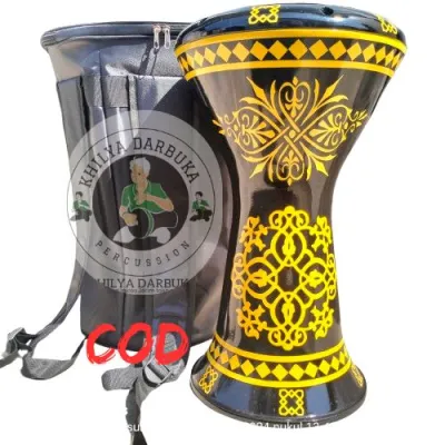 DARBUKA MOTIF 9INC ORIGINAL FULSET