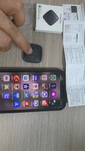 Smart Bluetooth GPS Tracker Work with IP Find My APP ITag Anti Lost Reminder Device MFI Rated Locator Car Key Pet Kids Finder