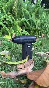 High Speed Mini Turbo Blower 100000 RPM Violent Jet Fan Brushless Motor 5-Speed Adjustable Powerful Cooling and Ventilation Fan
