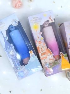 Disney Princess Liptint Lip and Cheek tint with Vitamin DISNEY safe and non-toxic makeup set for kids Girls Lipstick lip gloss toys Childrens Cosmetics Girl Princess Moisturizing Lipstick