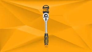 Ratchet Socket Wrench 1/4\" INGCO HRTH0814 Gagang Kunci Handle Sok Inch