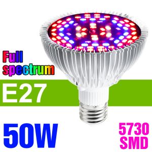 150W E27 LED Plant Grow Light Bulb Full Spectrum E14 Vegetable Seedlings Flowering Fruiting Cultivation Hydroponics Growing Lamp