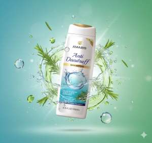 Amaris Complete Hair Solution Shampoo 200ml - Anti Dandruff Hair Fall Smooth & Silky