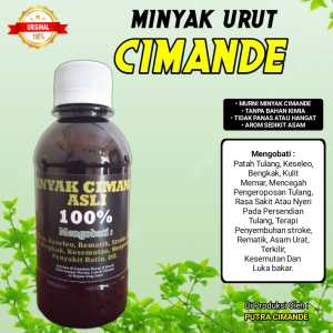 Minya urut cimande asli 100ml / minyak pijat cimande