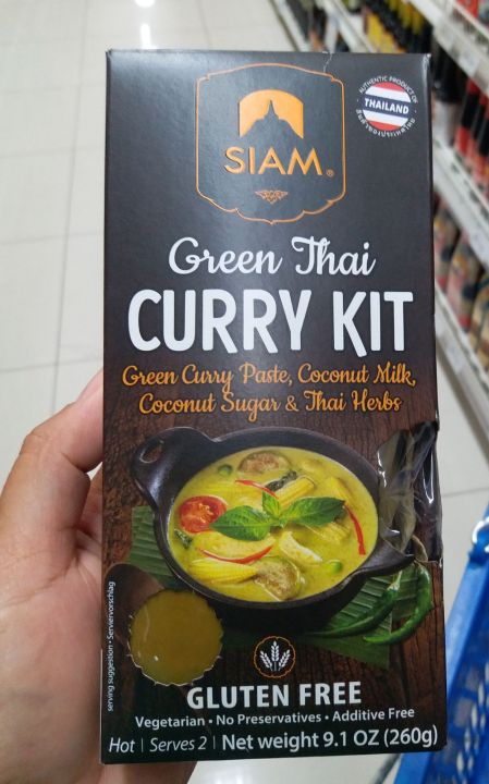 SIAM Green Thai Curry Kit 260g | Lazada PH
