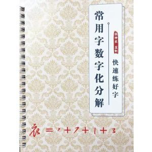 Adult Calligraphy Practice Book Dual-Sided Password Writing Guide for College Students Men Women Quick Learning Resource