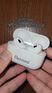 Elysound TWS 5.3V Bluetooth Earbuds Touch Control Bluetooth Earphones Mendukung Panggilan Suara