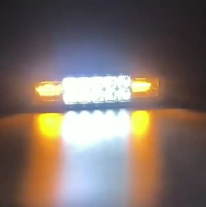 Lampu Tembak Sorot + Strobo 16 LED 48 watt