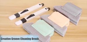 Window Groove Cleaning Brush | Berus Pembersih Tingkap | 多功能缝隙清洁刷 | Celah Pintu Pembersih | Window Track Cleaner