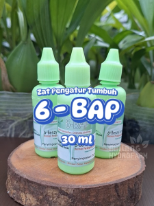 BAP hormon 6-BAP 30 ml Benzylaminopurine hijau pupuk tetes 6 anggrek mata tunas keiki