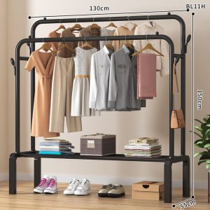 Home Use Clothing Hanger for Bedroom Dormitory Indoor Balcony
