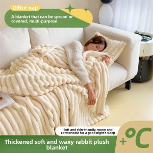 Thick and Warm Coral Fleece Blanket