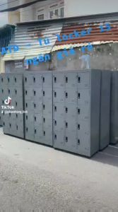 Tủ hồ sơ sắt văn phòng - tủ locker cao cấp ổ khóa dày dặn đựng đồ cá nhân cho nhân viên 6 810 cửa y hình