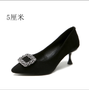 Comfortable Soft Leather Flat Bottom Slip-On Womens Shoes Pointed Toe Matte Finish Fashionable All-Season Single Shoes
