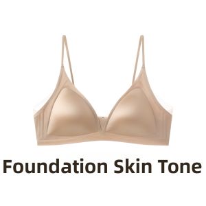 DLAIZI | Seamless Nude Sensation Lightweight Deep V Bra Thin Straps Support