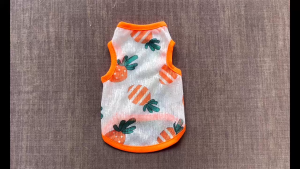 ÁO THUN BA LỖ HOẠ TIẾT TRÁI CÂY THÔNG HƠI SIÊU CUTE TỪ 1-7KG DÀNH CHO THÚ CƯNG CHÓ MÈO