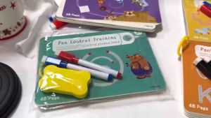 Edukasi Menggambar Latihan Reusable Wipe And Clean Penelusuran Ajaib Anak dengan Kontrol Pena yang Mainan