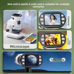 MINGZHUO | Portable Childrens Microscope for Science Experiments
