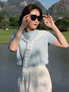 Korean Style Slimming Stripe Shoulder Shawl Thin Office Air Conditioned Summer Neck Protection Small Shoulder Pad Womens Fashion Accessories