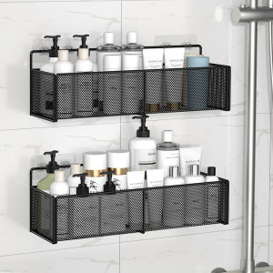 Toilet Storage Rack Toilet Bathroom Supplies Complete Collection Bathroom Sink Wall-Mounted Punching-Free Wall-Mounted Storage Rack