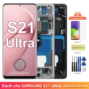 Samsung Galaxy S21 Ultra 5G AMOLED Màn Hình LCD Màn Hình Hiển Thị Màn Hình Cảm Ứng Có Dấu Vân Tay Cho SM-G998B/DS G998U G998W G998N