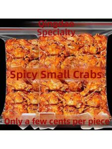 Spicy Calcium-rich Ready-to-eat Crispy Fried Crab Snack