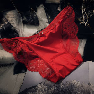 วิคตอเรียส์ ซีเคร็ท ฝรั่งเศส ผ้าซาติน ลูกไม้ ชุดชั้นในผู้หญิง เซ็กซี่ โปร่งแสง ตาข่าย ระดับกลางต่ำ เอว แอนตี้แบคทีเรียล กางเกงใน สำหรับเด็กผู้หญิง กางเกงชั้นในหญิง