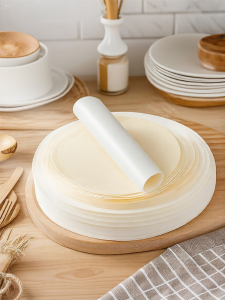 AMW | Food Grade Greaseproof Paper Hand-held Pancake Special Round Baking Use