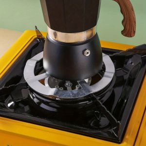 Đa Năng Thép Không Gỉ Moka Pot Hob Chịu Nhiệt Độ Cao Bình Cà Phê Làm Nóng Giá Thân Thiện Với Môi Trường Phụ Kiện Nhà Bếp