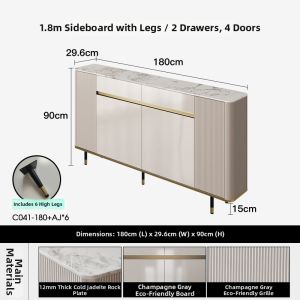 Luxury Simple Wooden Balcony Cabinet Large Capacity Storage
