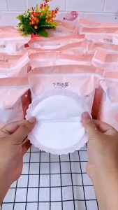 TEN-M JOURNEY Nursing Pads 100pcs 3D Anti-Leak Soft Breathable Ultra Thin Disposable Breast Pads Maternity Breastfeeding