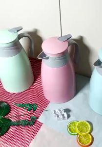 (BISA COD) PROMO Termos Pinguin 1 Liter / Teko Penguin Air Panas 1L / Tahan Panas Dalam Kaca Serbaguna 1000ML