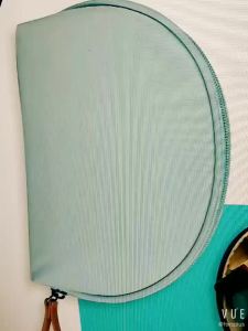Travel-friendly Half-round Makeup Bag