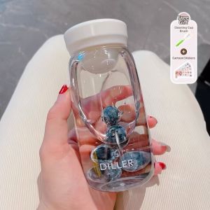 Tritan Baby Plastic Cup Mini Portable Pocket Sized Water Drinking Cup for Men Women Students Korean Style Refreshing Design
