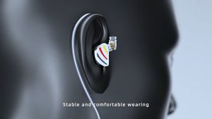 Tai nghe QKZ ODIN Âm chi tiết tốt Housing kim loại Có Micro